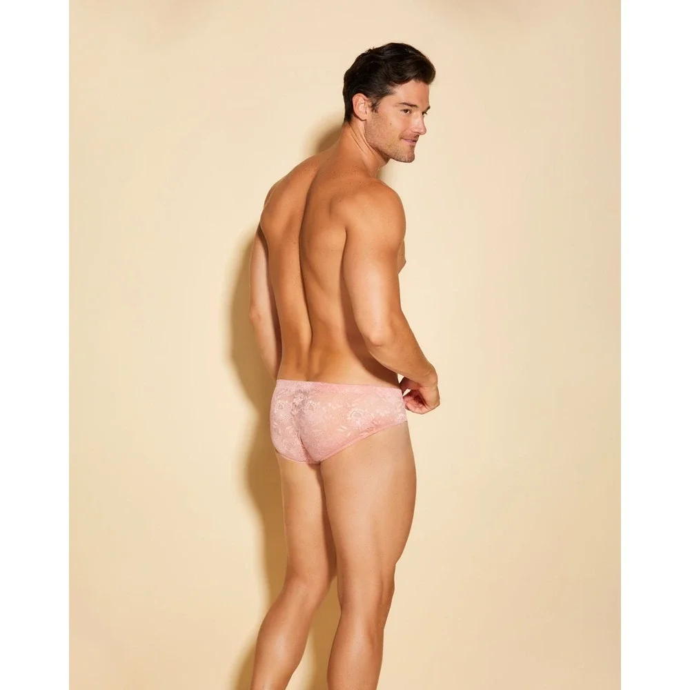 Cosabella Never Say Never Comfort Micro Brief Jaipur Pink Lace Mid Rise Brief M